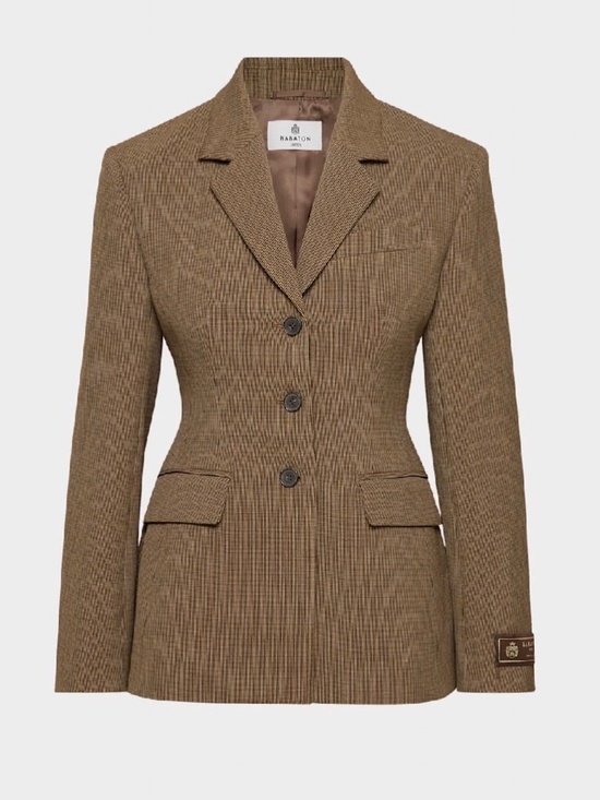 Aritzia Jackets & Blazers - Aritzia Babaton Standout Blazer - Brown Check
